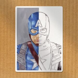 Pegatina Capitán América