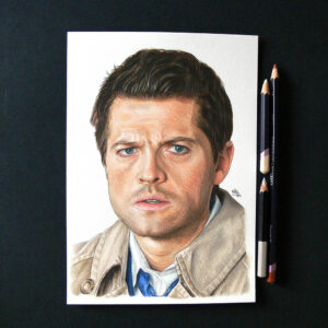 Dibujo Original Castiel (Supernatural)