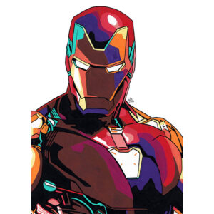 Dibujo Original Iron Man